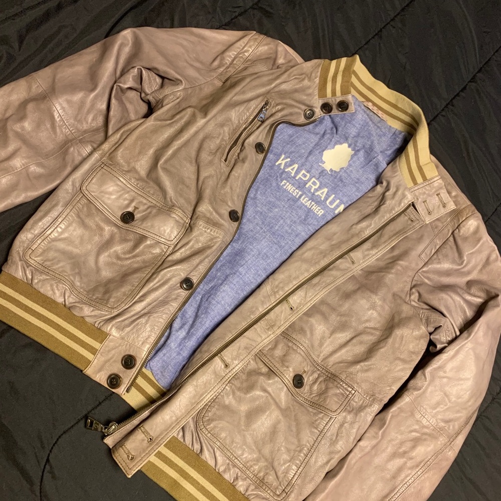 Kapraun Men’s leather jacket